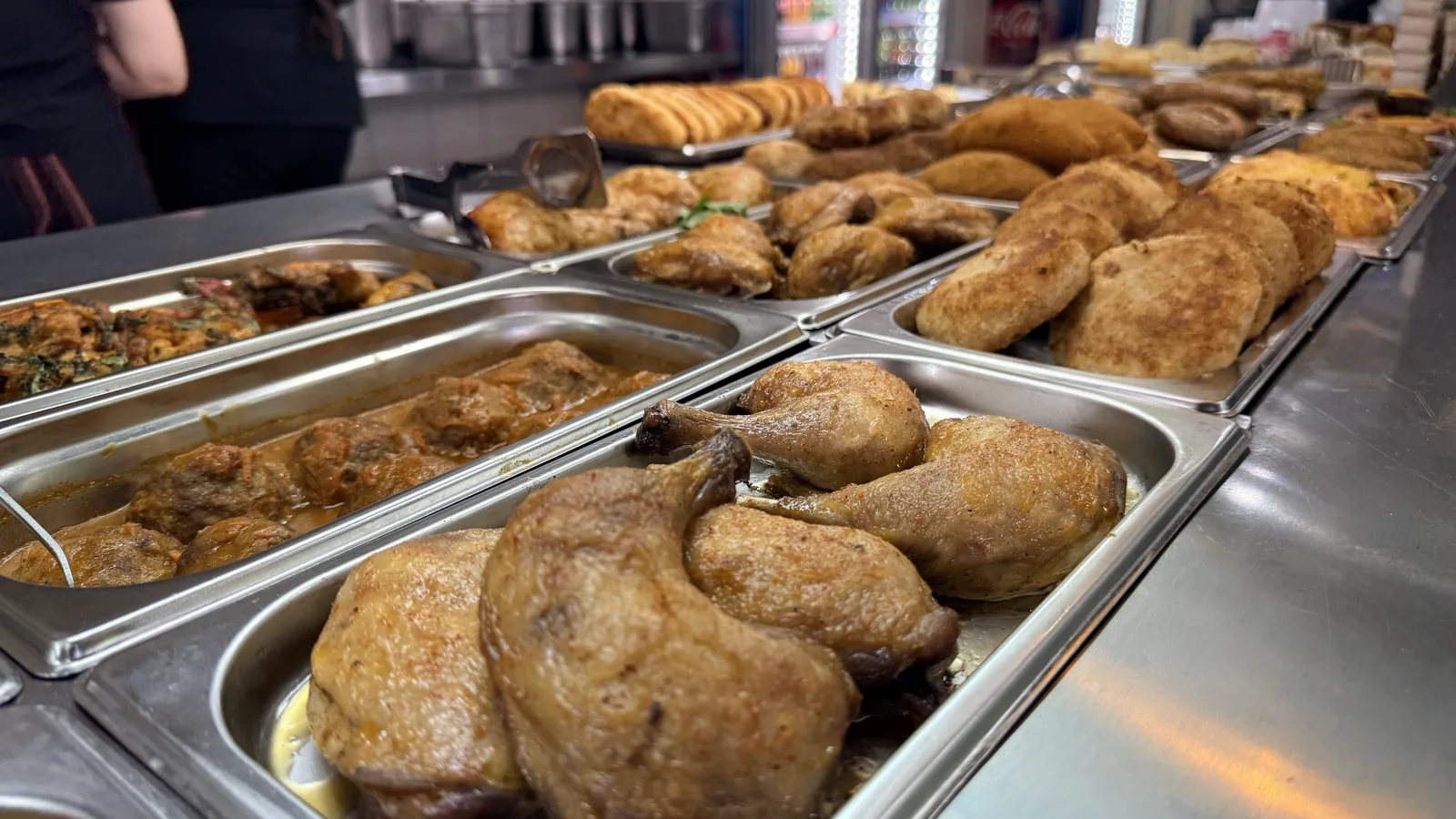 Мясные блюда — столовая базы отдыха «Релакс», Лазаревское